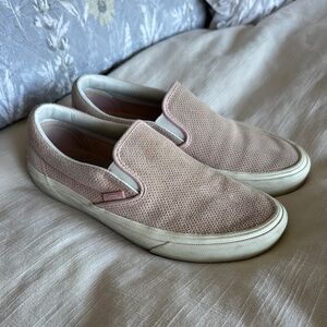 Vans Pink Slip on’s